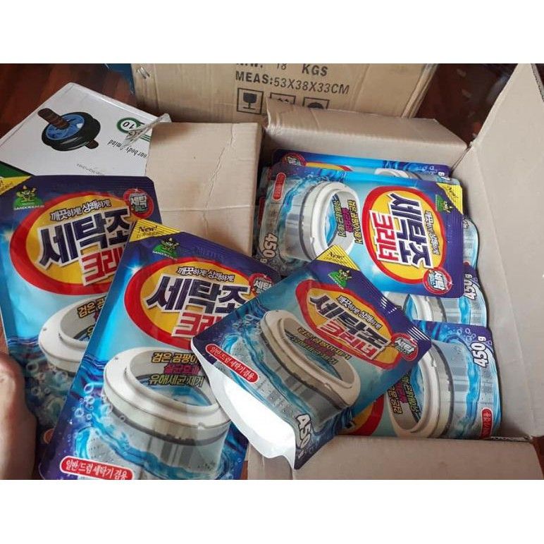 Tẩy lồng giặt túi 